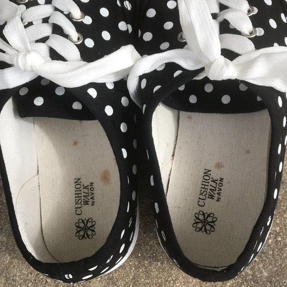 Cushion Walk by Avon Fashion Polka-Dot Sneakers - Picture 11 of 13